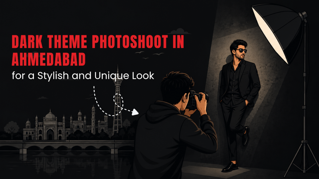 Dark Theme Photoshoot in Ahmedabad